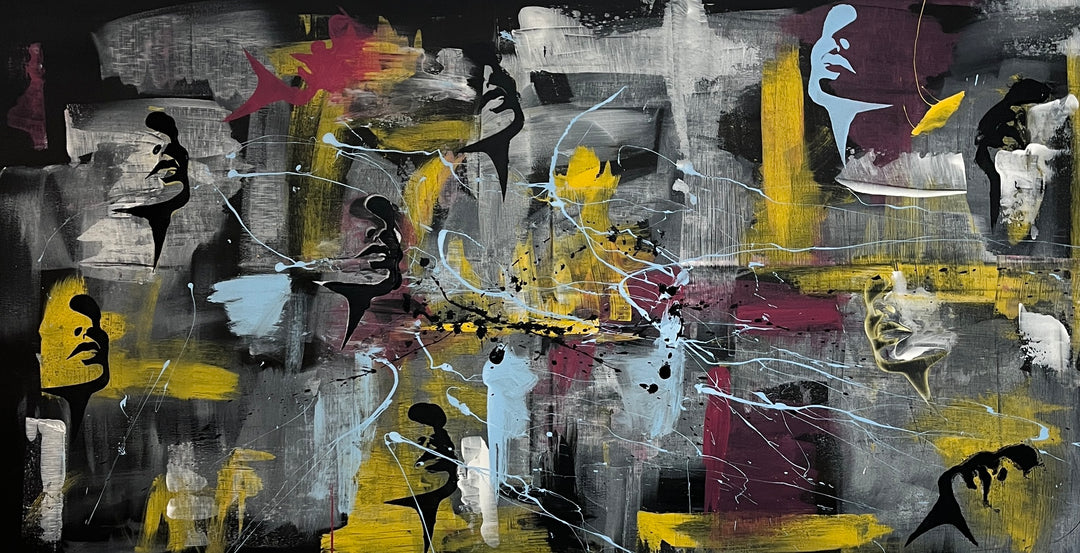 The Heads - 190 cm x 100 cm - RoomVibe